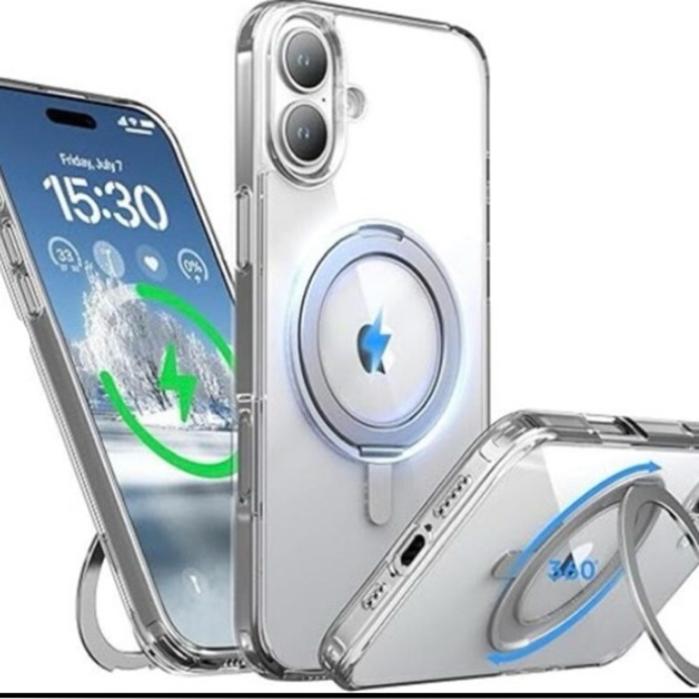 Transparent Magnetic Phone Case iPhone 16